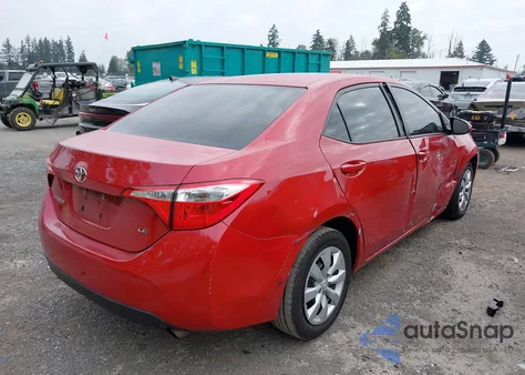 2016 Toyota Corolla Le из США, поврежденный, VIN 2T1BURHE0GC508471